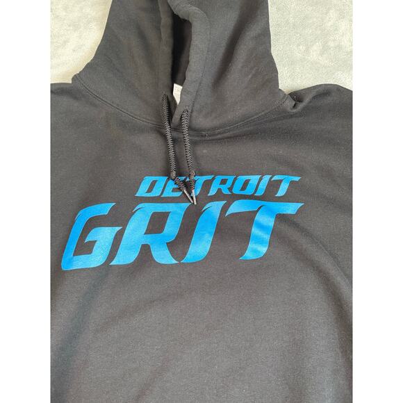 Detroit Lions Hoodie Size XL Football Detroit Grit Lions Hooded Sweatshirt - Picture 2 of 8